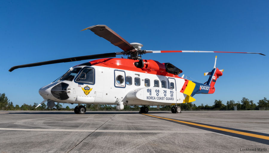 Third S-92 Delivered to South Korea Coast Guard