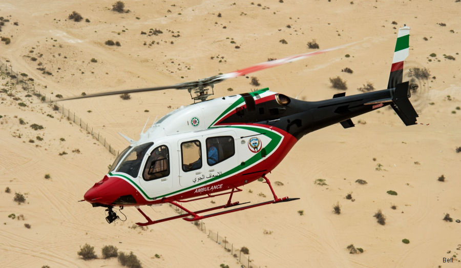 Delivery of Third Bell 429 Air Ambulance to Kuwait