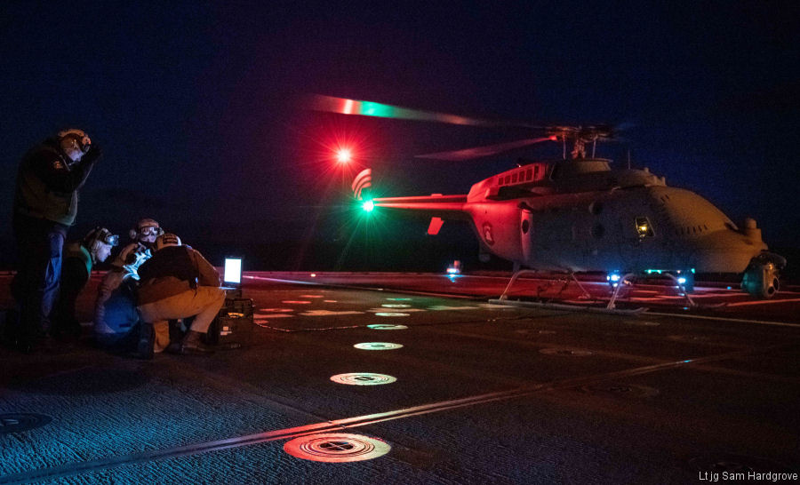 MQ-8C Completes Integrated Training on Littoral Ships