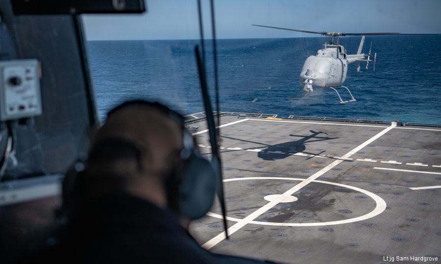 MQ-8C Completes Integrated Training on Littoral Ships