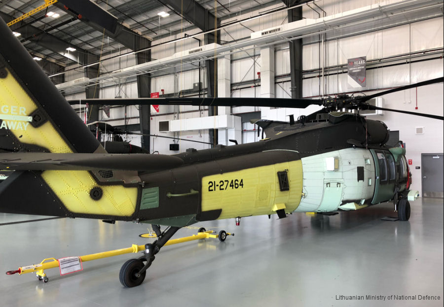 Lithuania’s UH-60M Black Hawks Delivered to Completion Facility