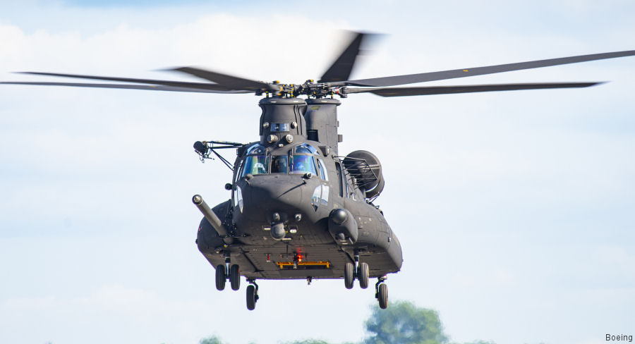 helicopter news March 2022 Six More MH-47G Block II Chinook for Special Forces