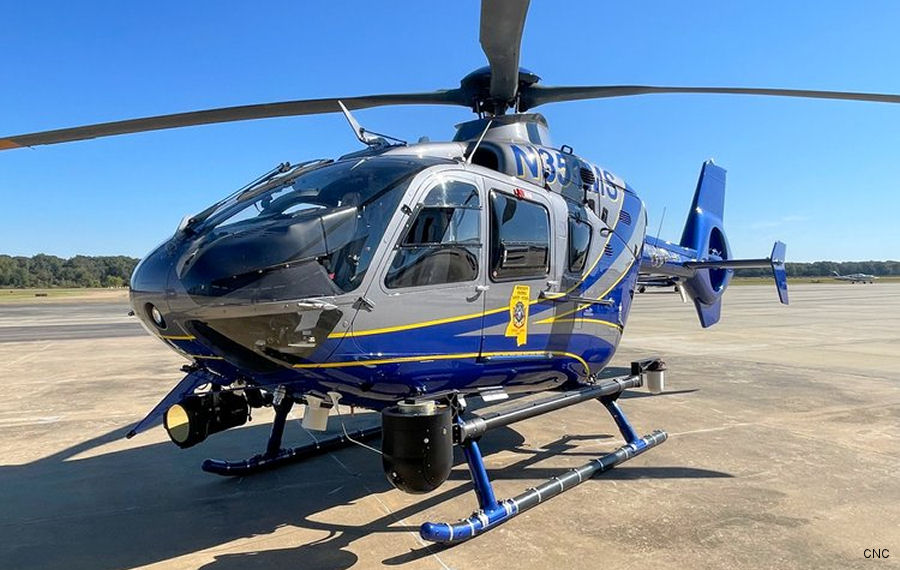Mississippi DPS Received EC135 Helicopter