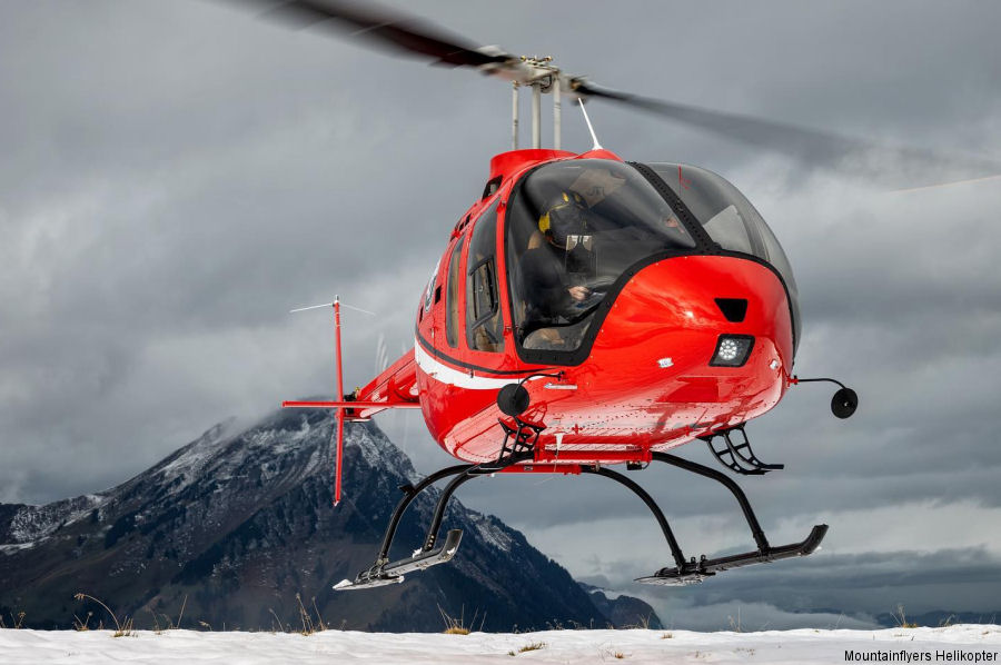 Mountainflyers Reached 2,000 Flight Hours with Bell 505