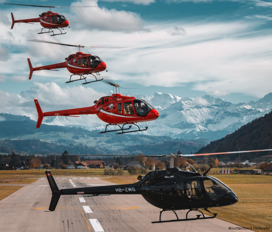 Mountainflyers Reached 2,000 Flight Hours with Bell 505