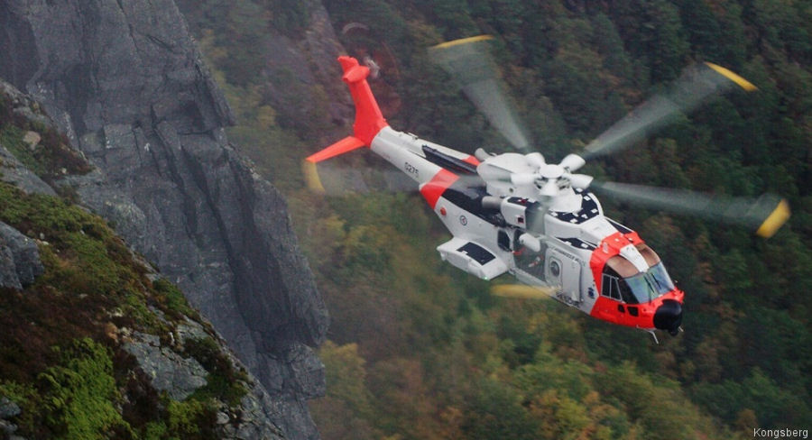 Kongsberg Maintenance for Norwegian AW101