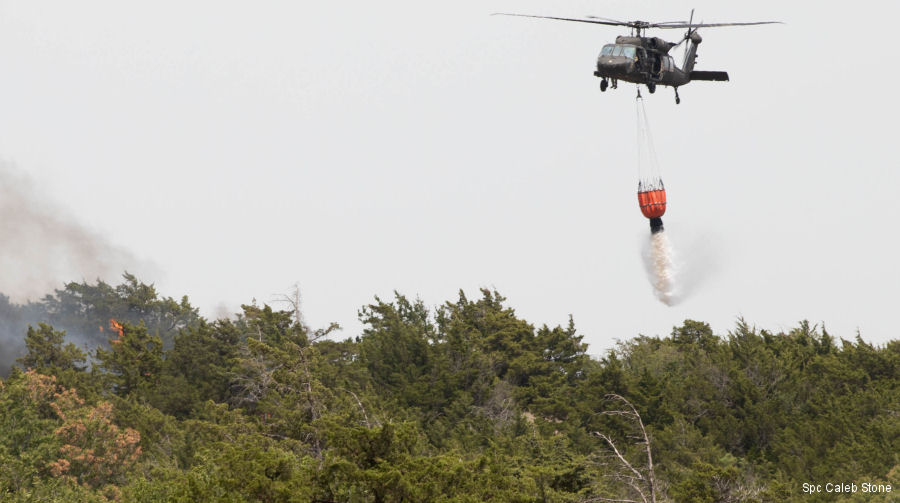 Oklahoma Guards Against Wildfires