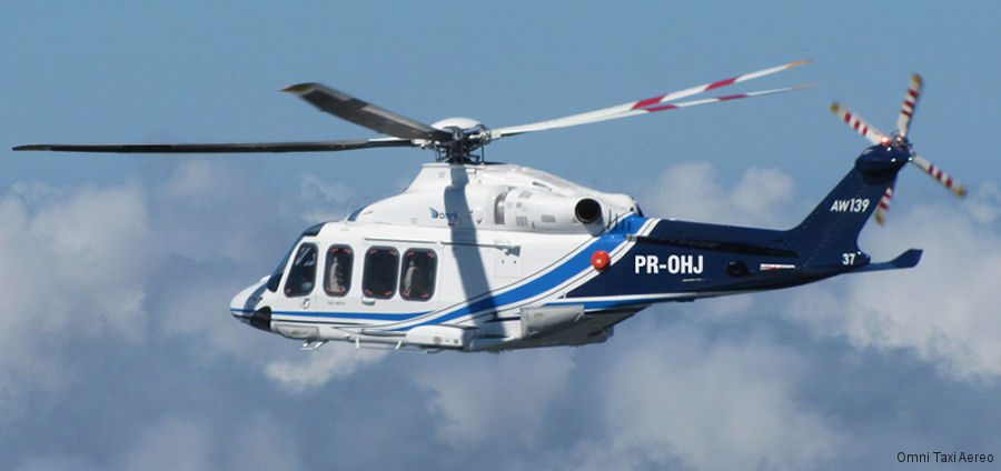 Milestone Leased AW139 and S-92 to Omni Brazil