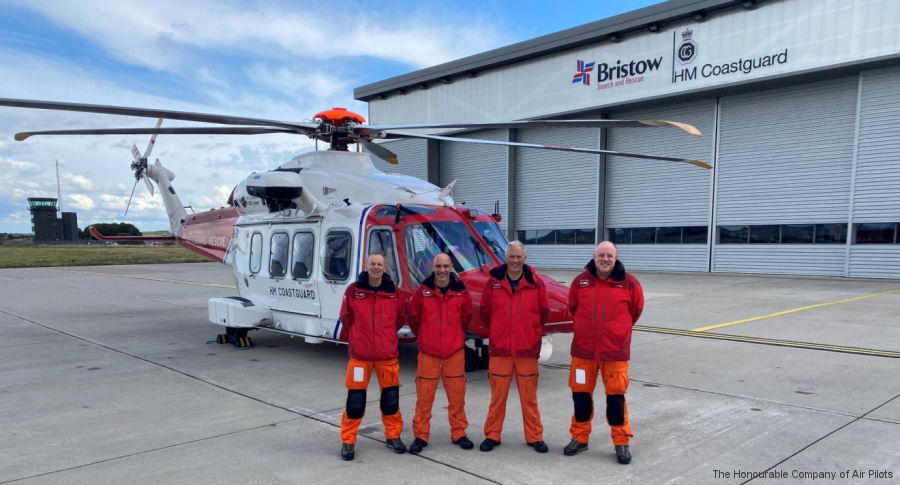 Prince Philip Helicopter Rescue Award to Inverness AW189 Crew