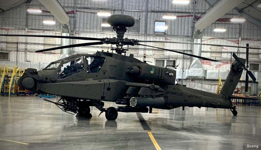 First Upgraded AH-64E V6 Apache to RNLAF