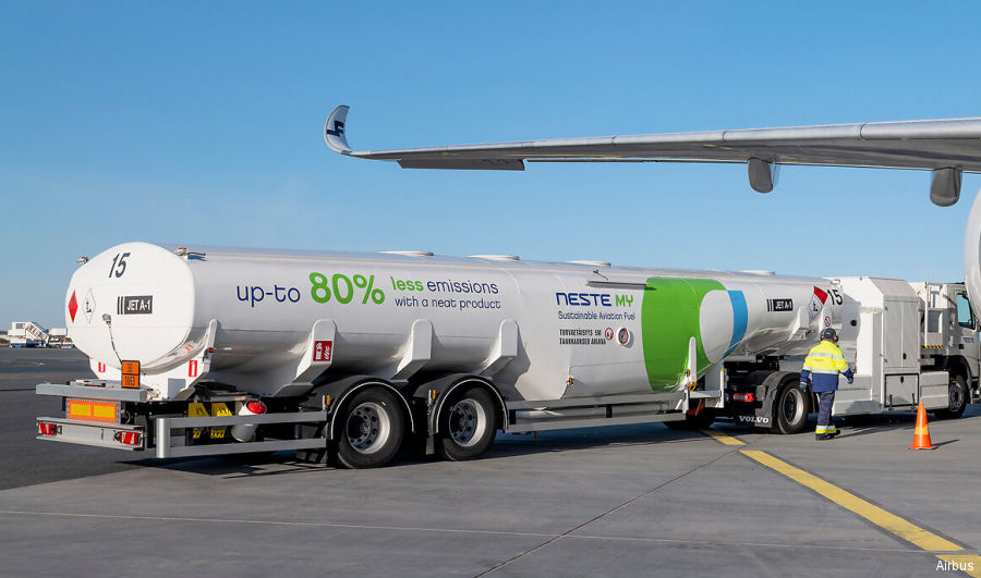 Airbus and Neste Signed MoU on Sustainable Aviation Fuel