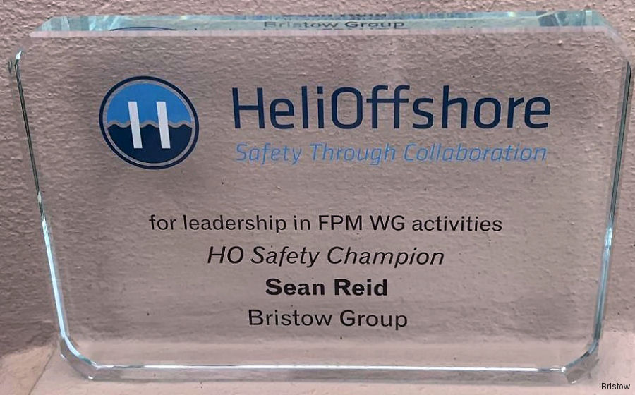 HeliOffshore Safety Award for Bristow Caribbean