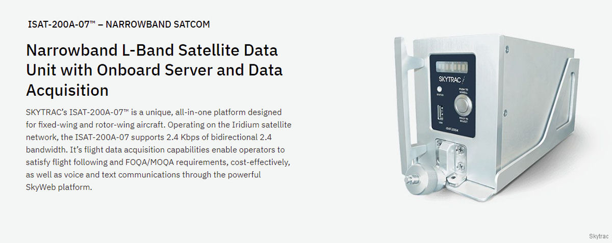 Realtime In-Flight Medical Data for Alidaunia