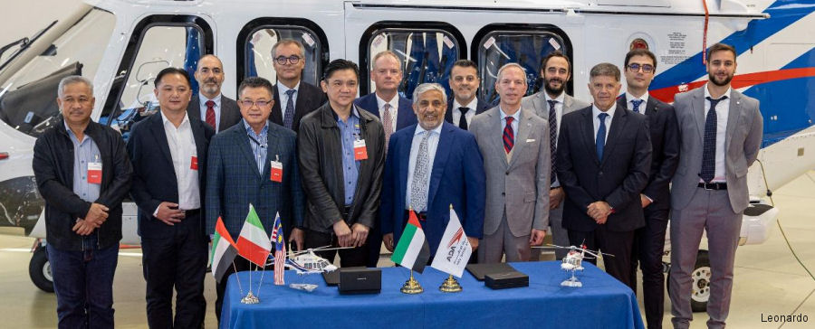 SAZMA Leasing Offshore AW139 from Abu Dhabi Aviation