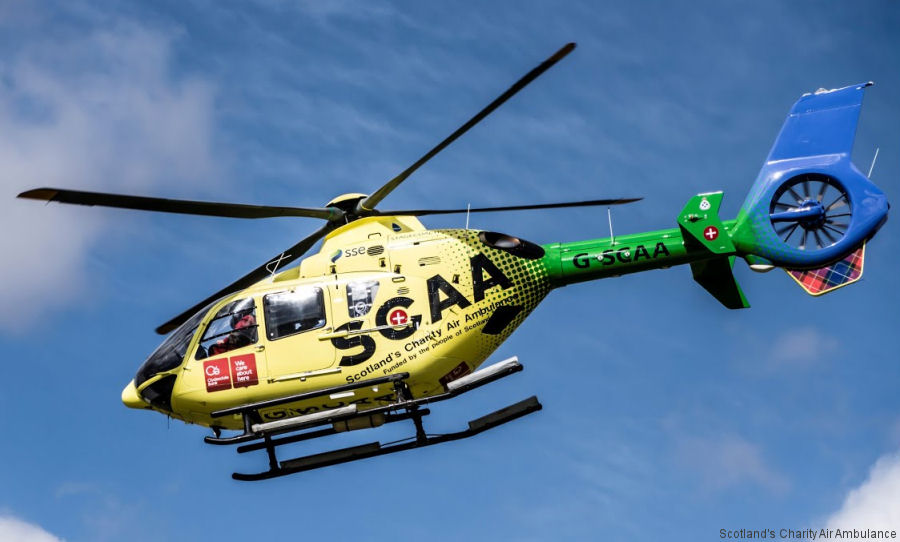 High Demand Year for Scotland’s Air Ambulance