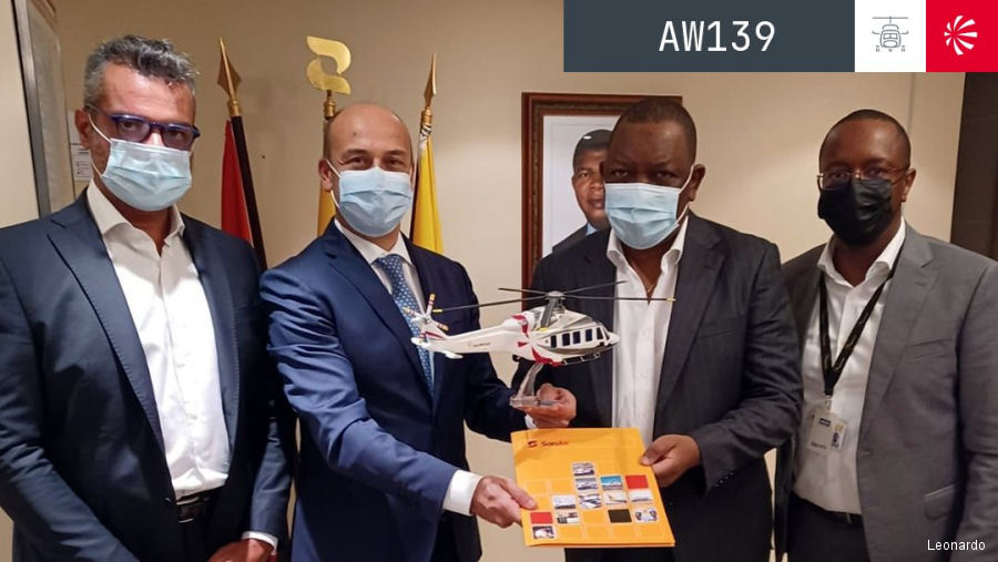 Two AW139 for Angola Oil and Gas Industry
