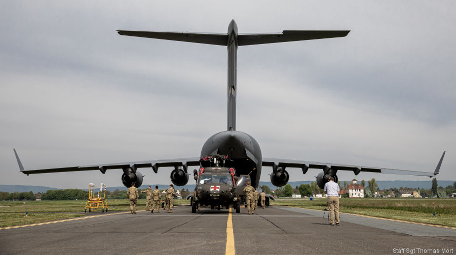 USAREUR HH-60M to Norway for Swift Response