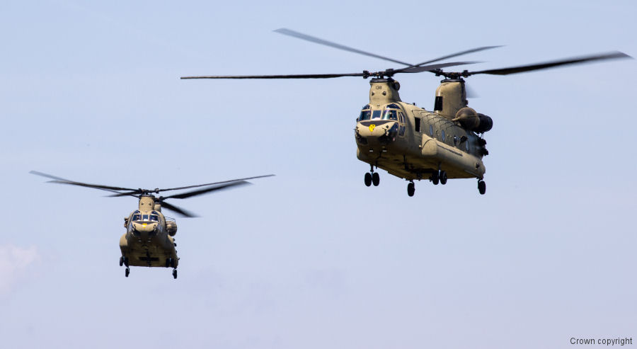 British Helicopters in Swift Response 2022