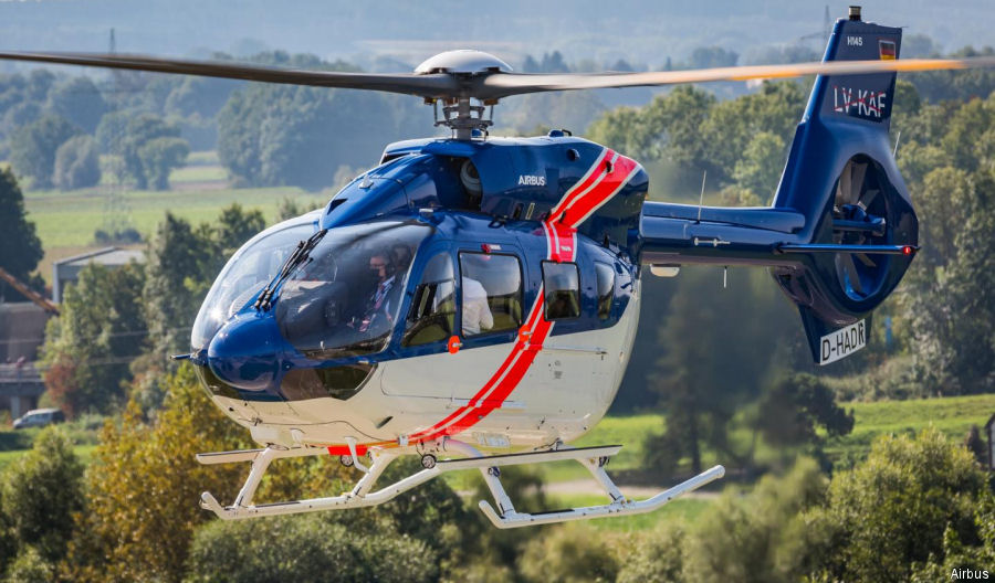 Airbus H145 in Tierra del Fuego