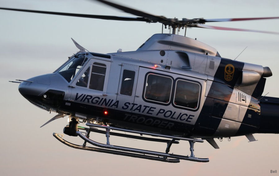 Virginia State Police Bell 412EPi