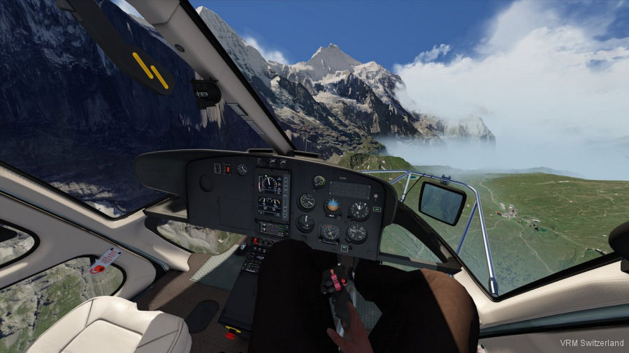 Swiss H125 VR Simulator for Colorado Highland Helicopters