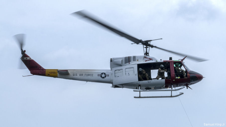 USAF UH-1N Special Ops Wing Water Survival Training