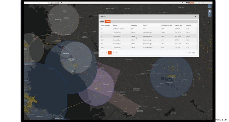 WebUAS Advanced Air Mobility