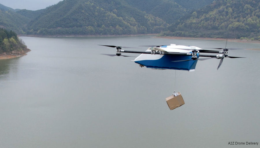 A2Z Drone Delivery Launches RDSX Pelican