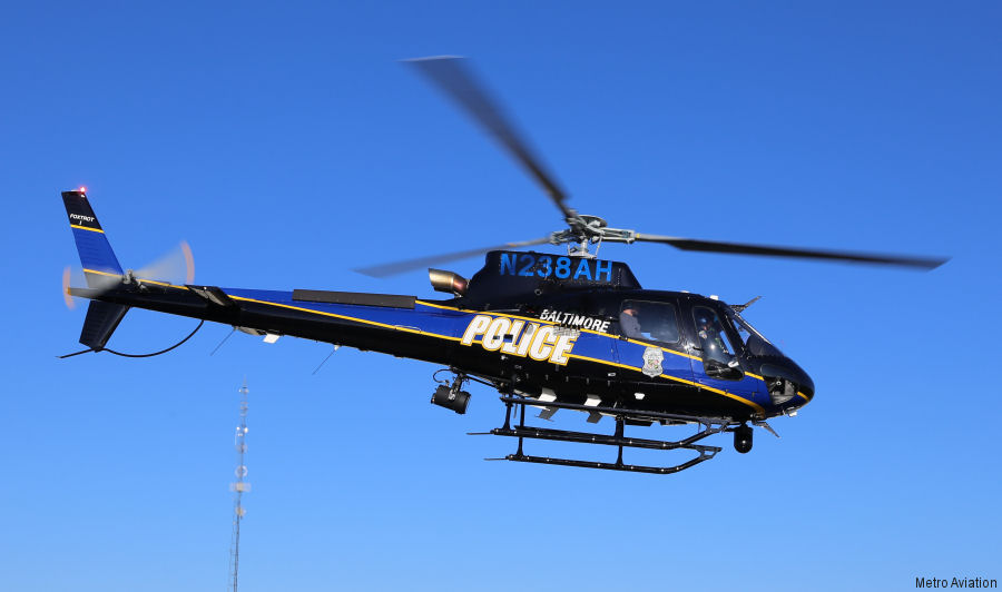 Baltimore PD Upgrades Helicopter Fleet