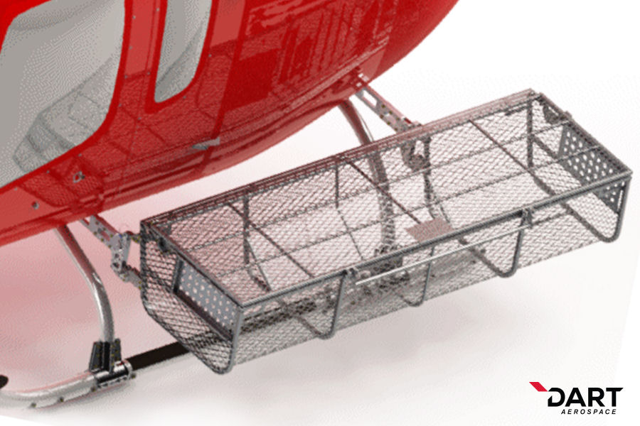 Dart Utility Basket for Bell 505 Helicopter