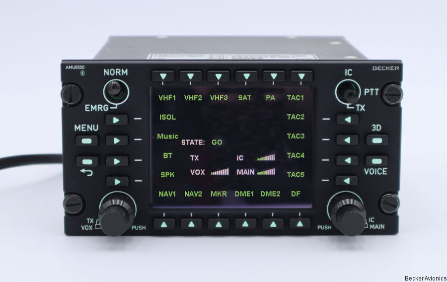 Becker AMU 6500 Audio Panel Update