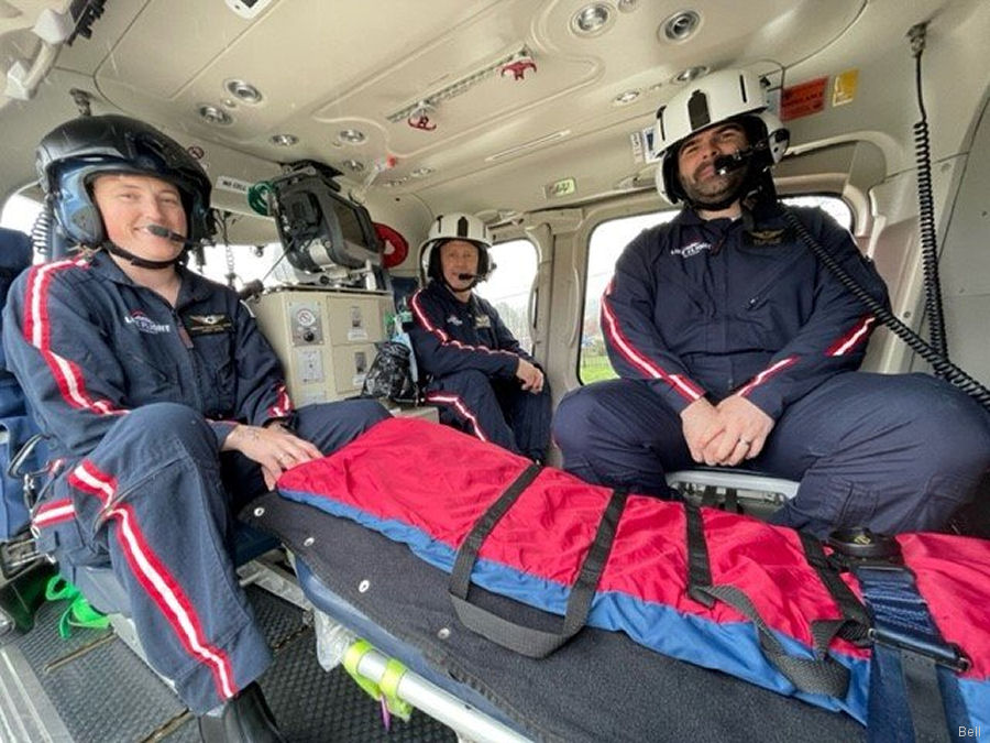 Bell 429 Light-Weight Air Ambulance Interior Kits
