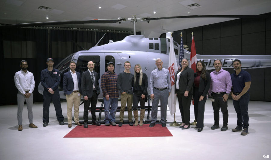 Bell Celebrates 505th Bell 505 Delivery