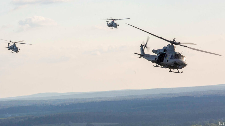 500,000 Flight Hours for Bell UH-1Y/AH-1Z Fleet