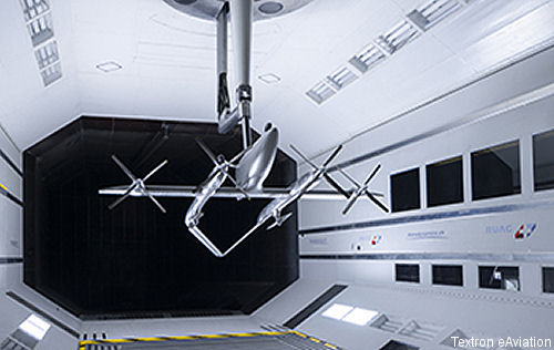 Textron eAviation Starts Nexus Wind Tunnel Testing