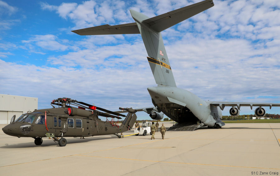 Pennsylvania Guards Training for Helicopter Loading