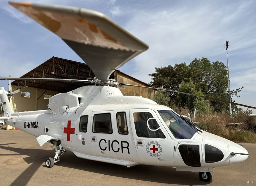 GHS S-76 Air Ambulance Arrived in Burkina Faso