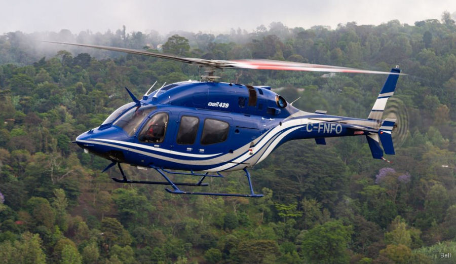 Caverton Orders Bell 429 for Oil and Gas in West Africa