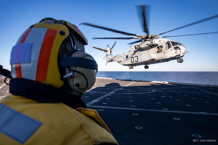 CH-53K Completes Second Successful Sea Trial