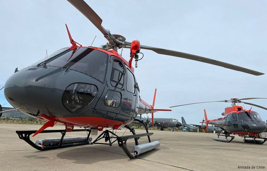 Chilean Navy Added Fifth and Last H125 Helicopter