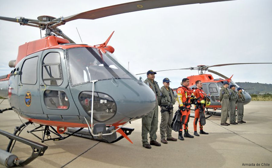 Chilean Navy Added Fifth and Last H125 Helicopter