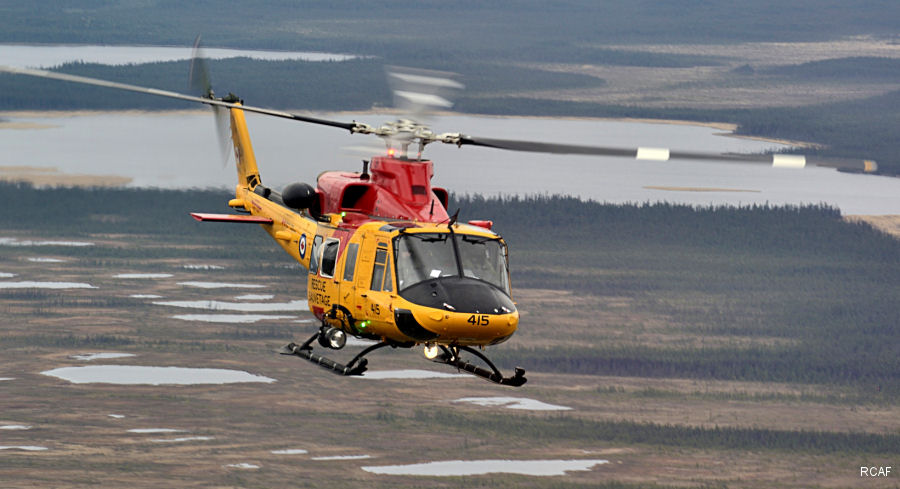 Canadian Helicopters Against Wildfires