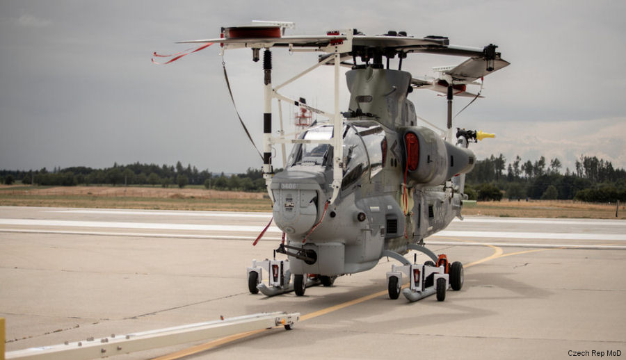 First Two AH-1Z Delivered to the Czech Republic