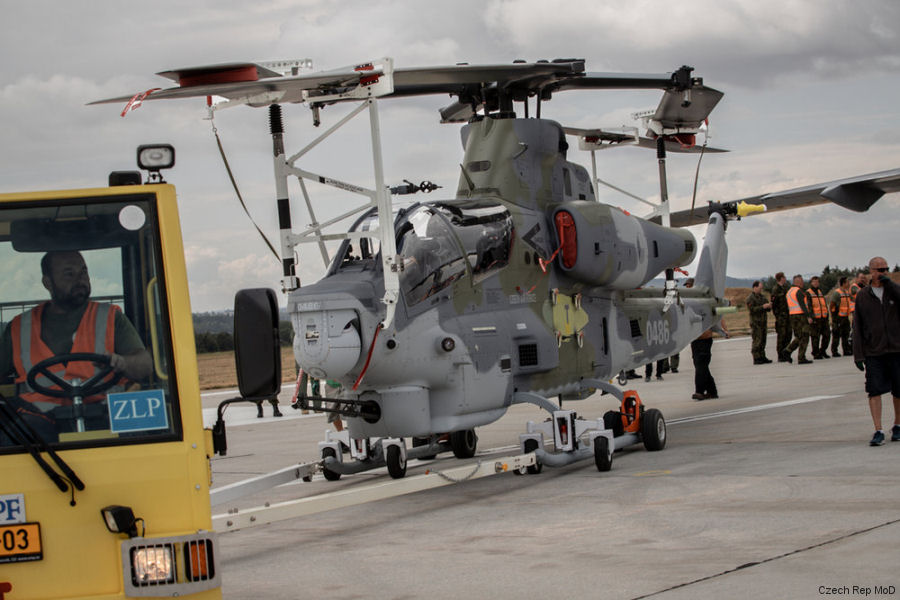 First Two AH-1Z Delivered to the Czech Republic