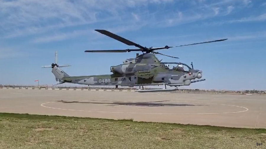 Czech AH-1Z Viper First Flight