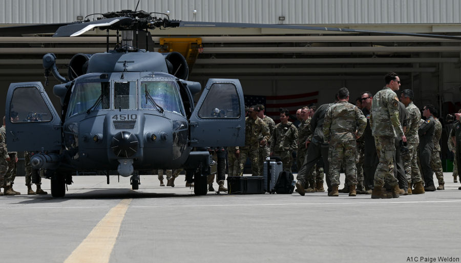 First HH-60W for USAF 55th Rescue Squadron