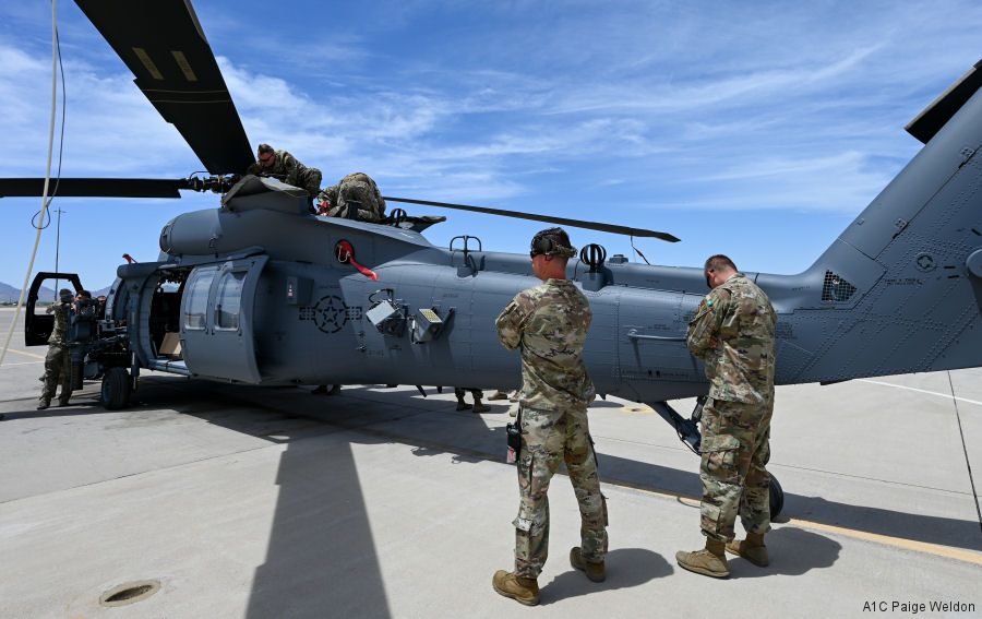 First HH-60W for USAF 55th Rescue Squadron