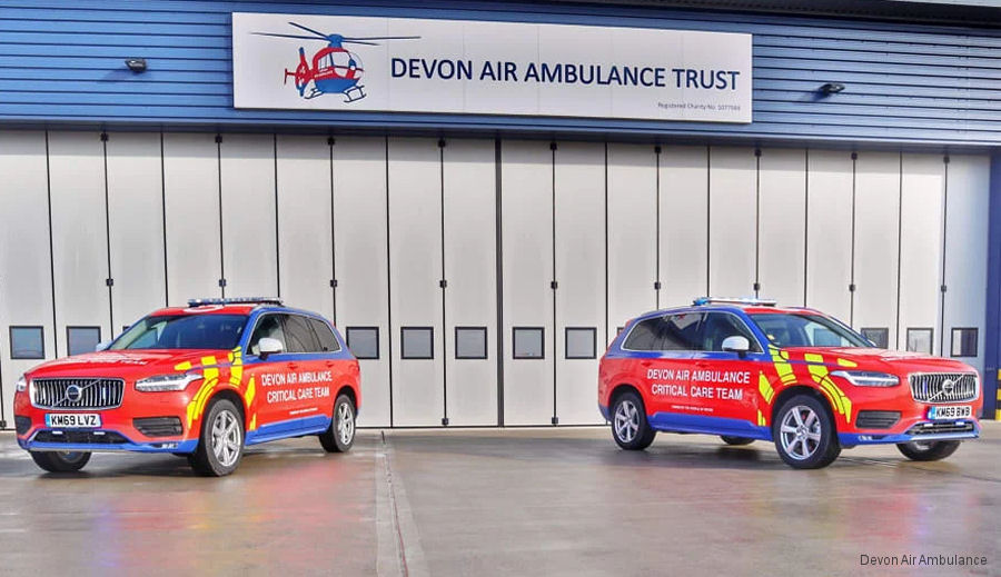Devon Air Ambulance Called 1,828 Times in 2022