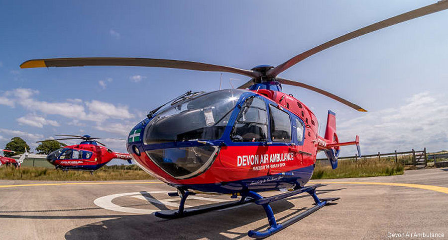Devon Air Ambulance 5000th Patient