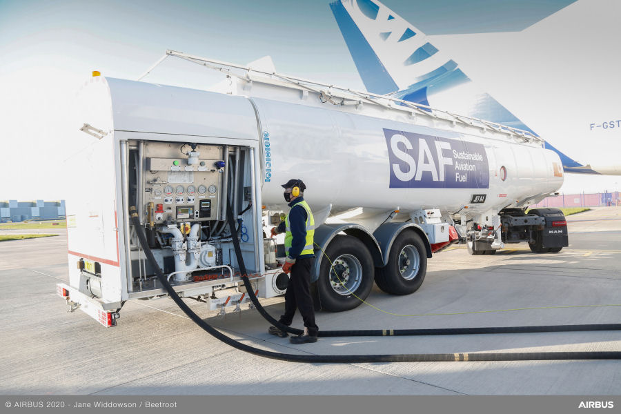 Airbus and DGF Partners for Sustainable Aviation Fuel Production in USA